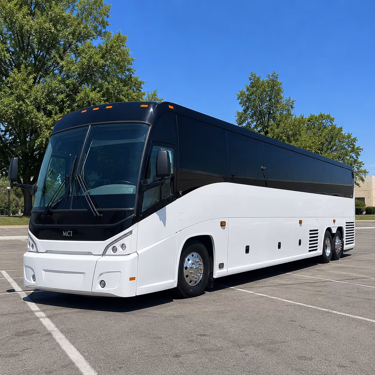 charter buses for washington dc trade show attendees arriving at reagan and dulles
