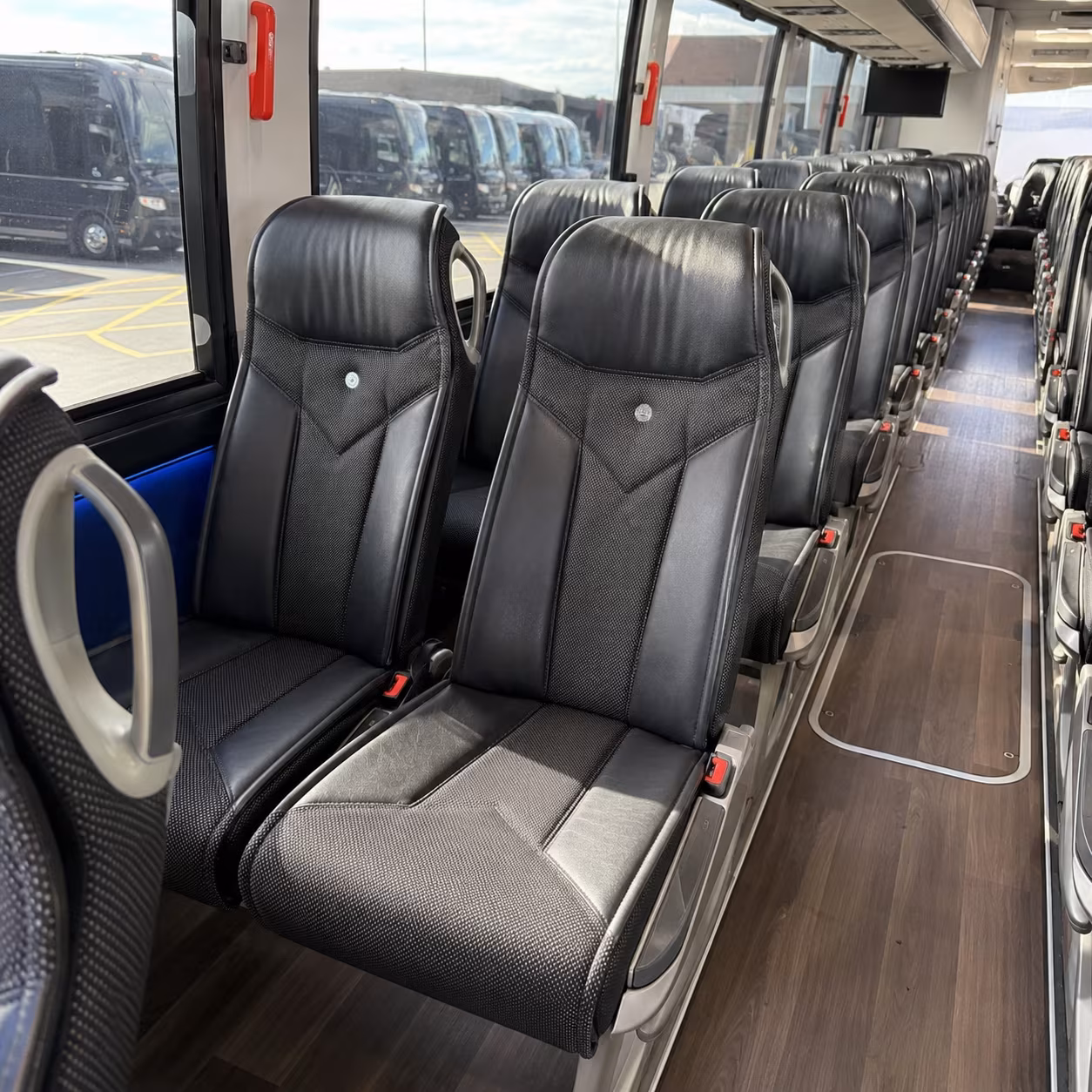 long distance charter buses for dc fans traveling to away games