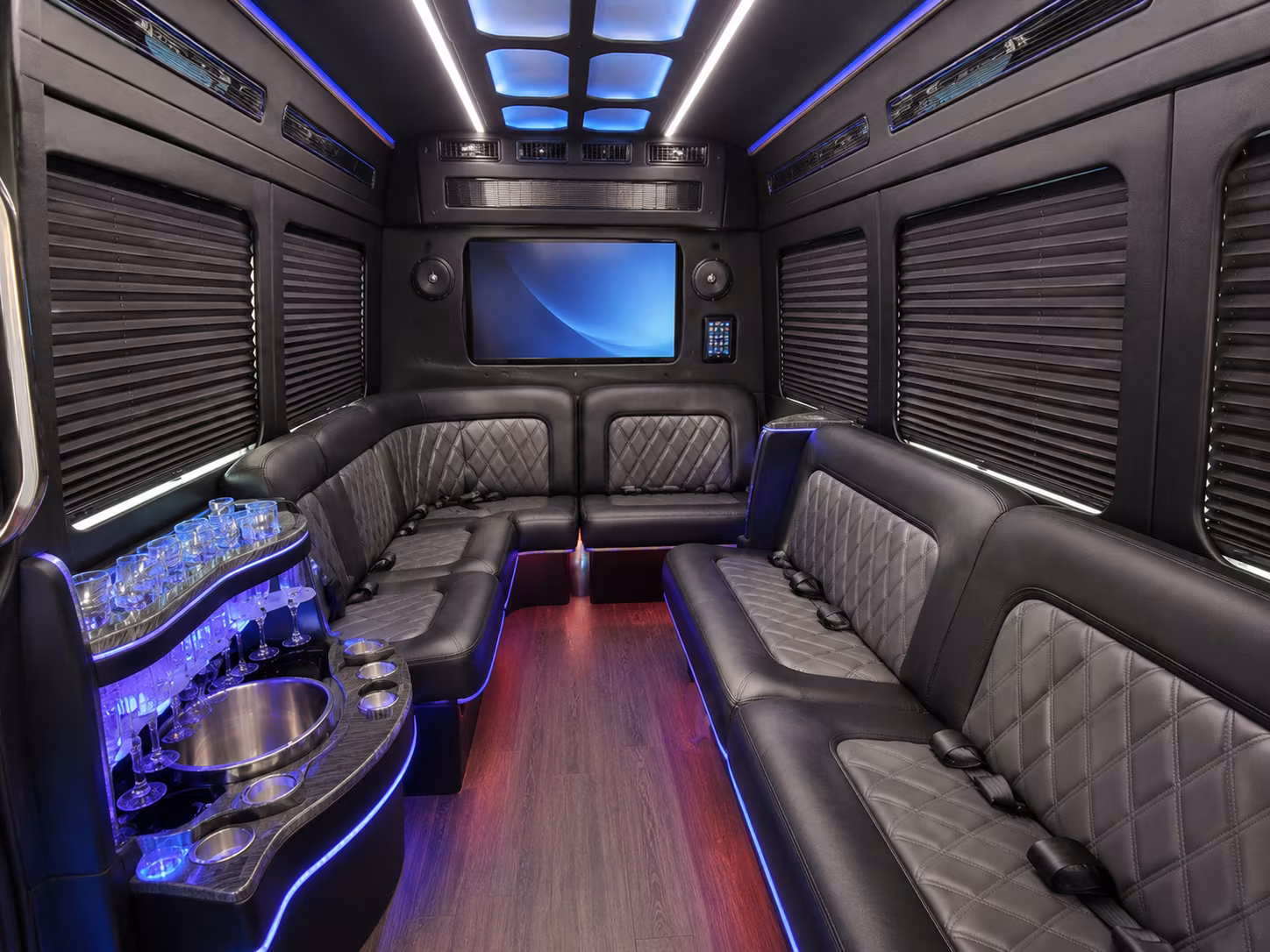 sprinter vans and minibuses for small group airport runs in the dc area