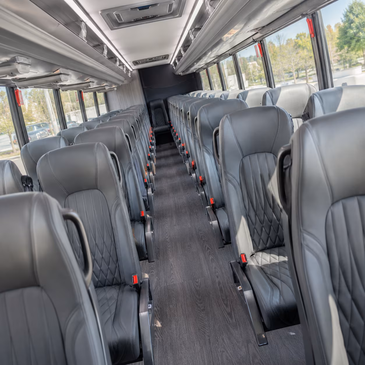washington 25 passenger minibus inside
