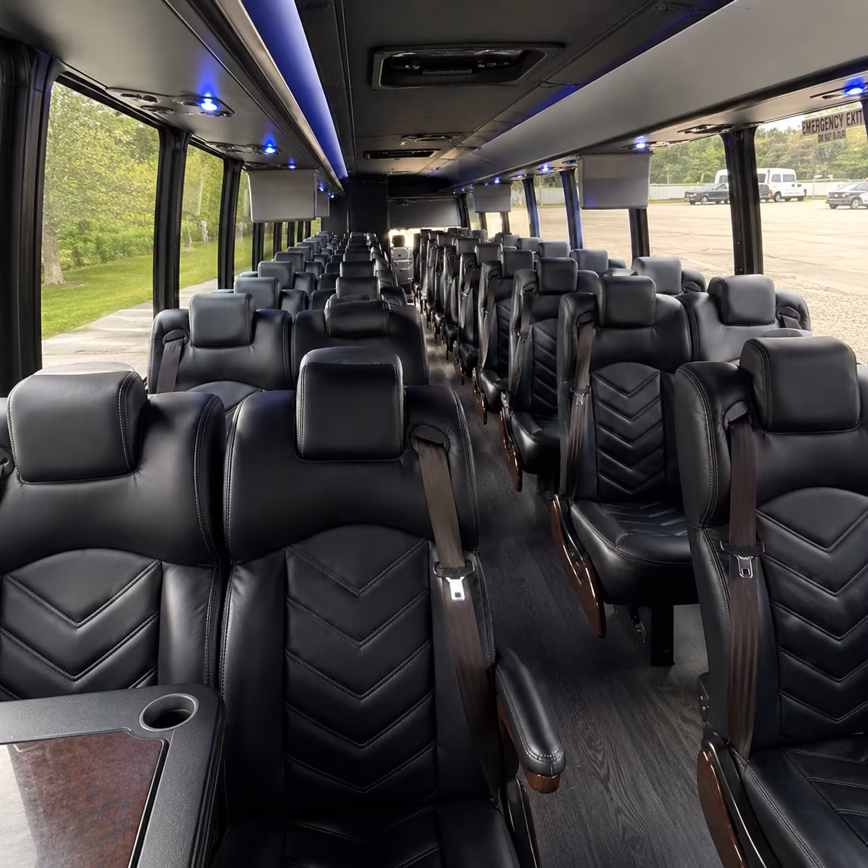 washington 30 passenger minibus interior