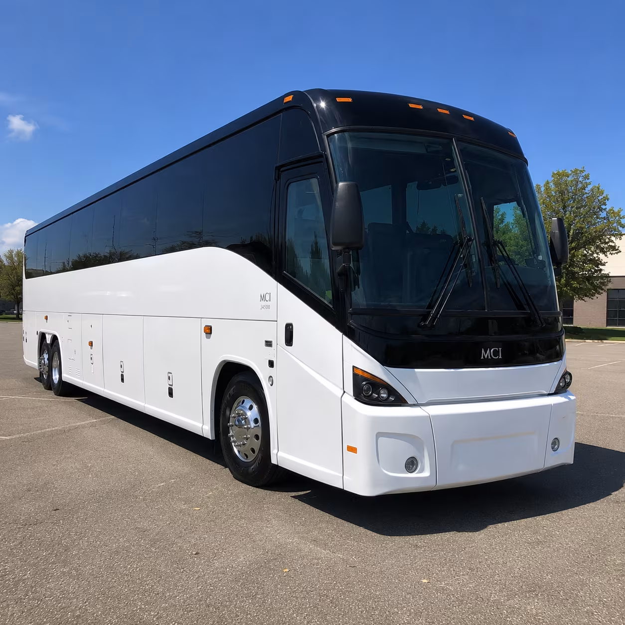 washington 45 passenger charter bus
