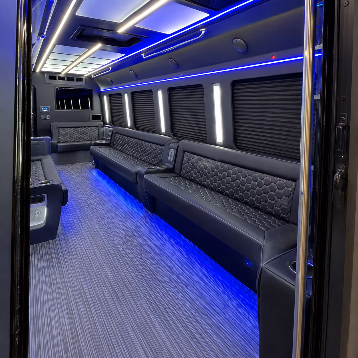 washington birthday party bus rental