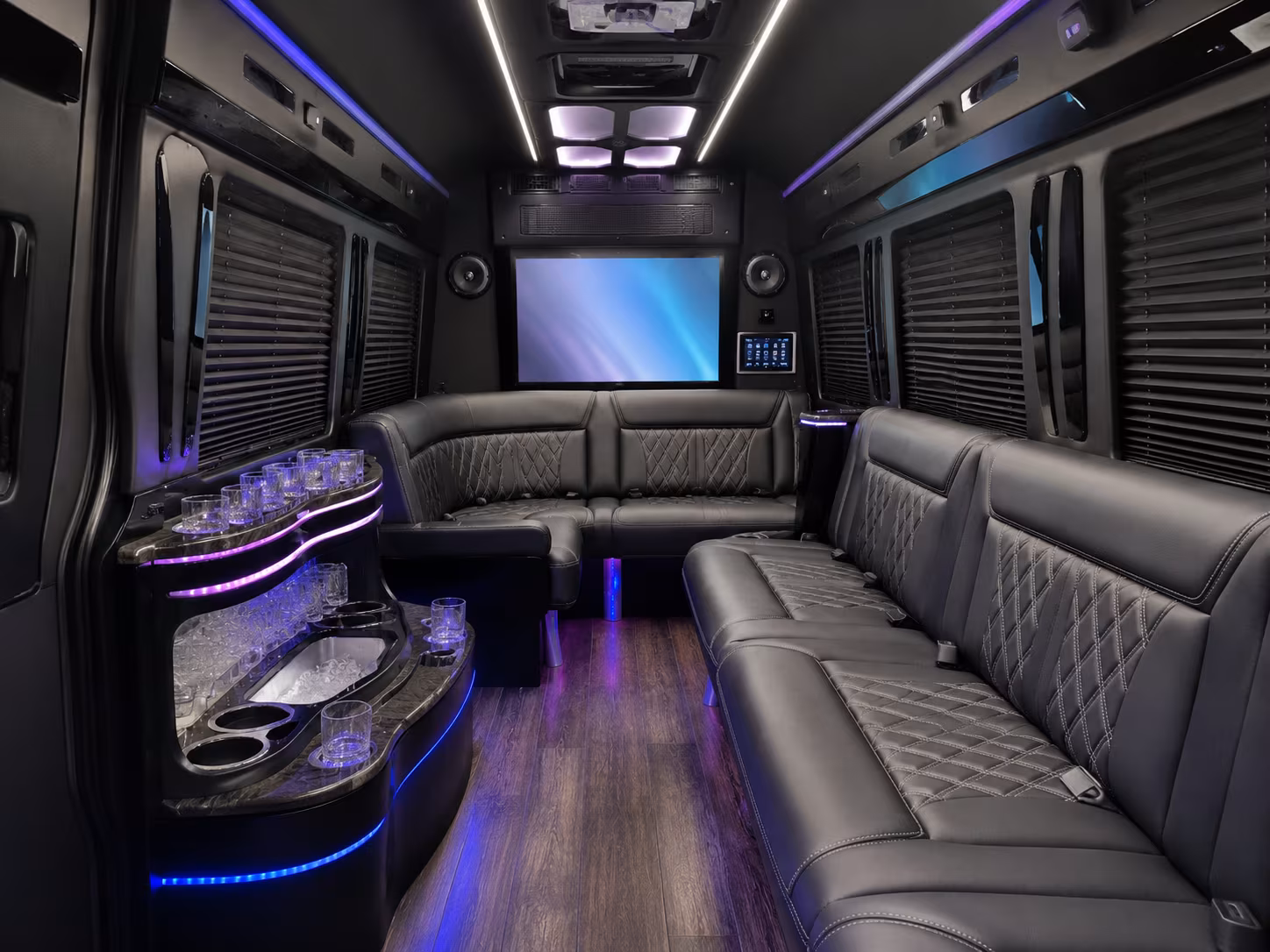 washington concert transportation onboard seating