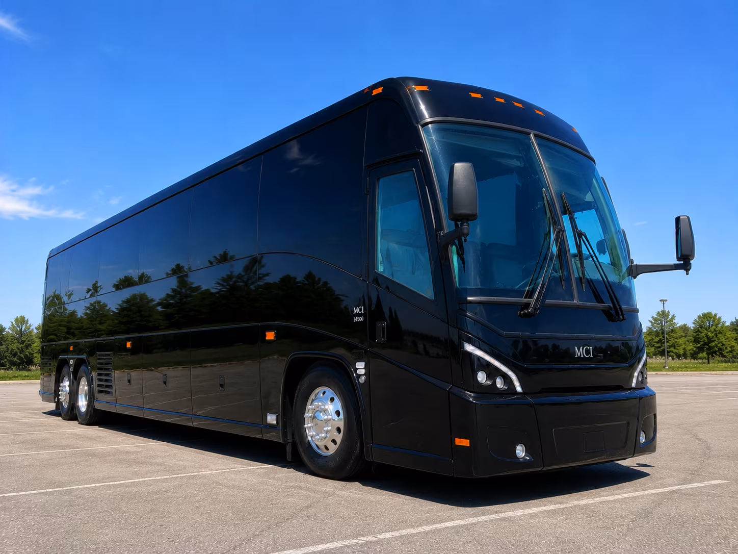washington long distance charter bus rental