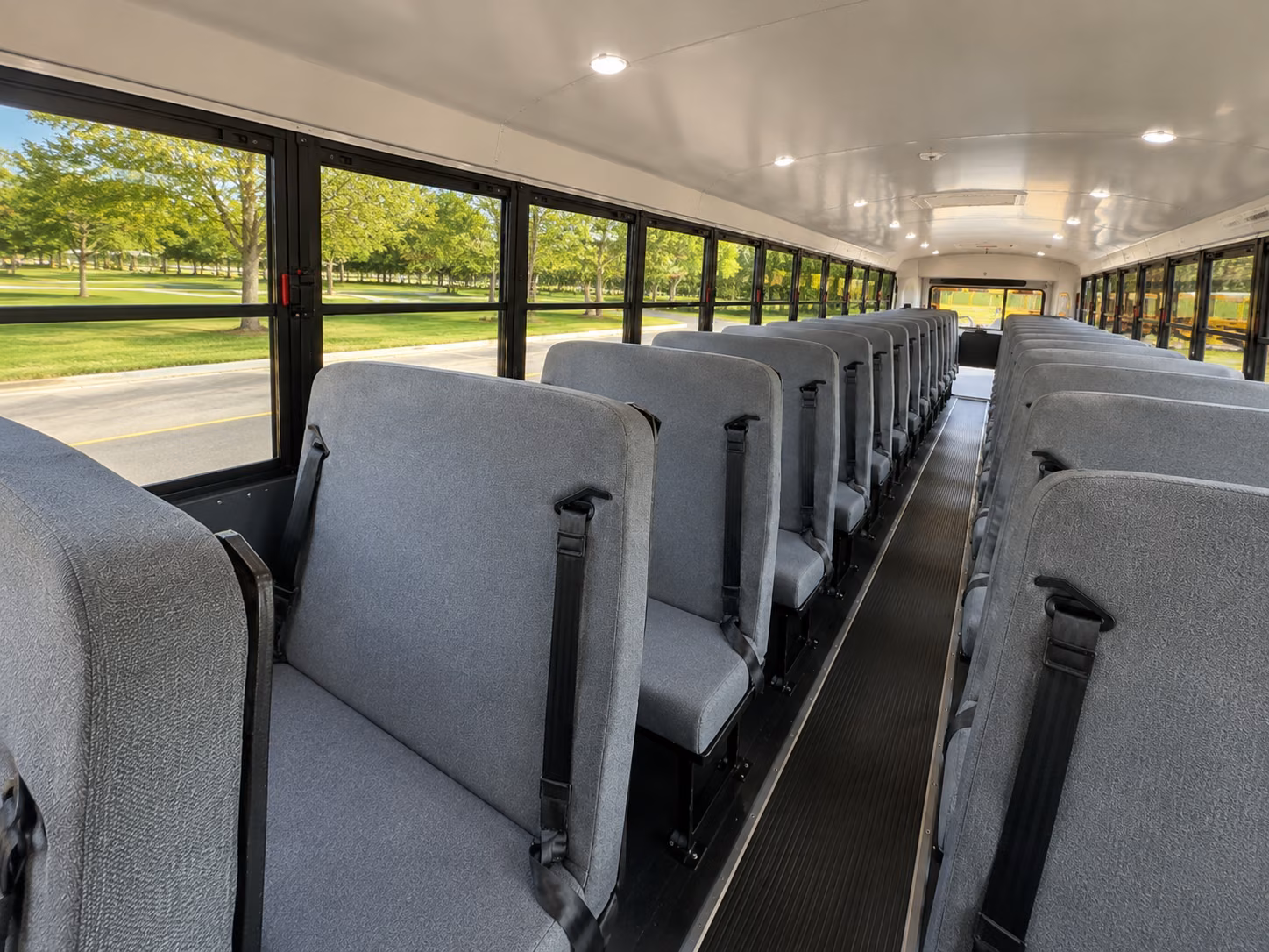 washington school bus inside