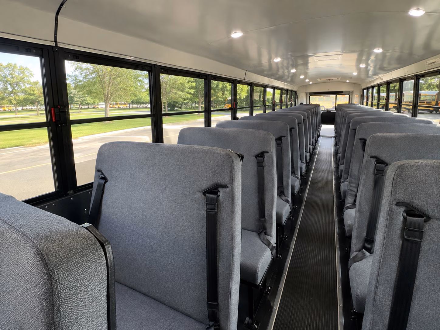 washington school bus interior