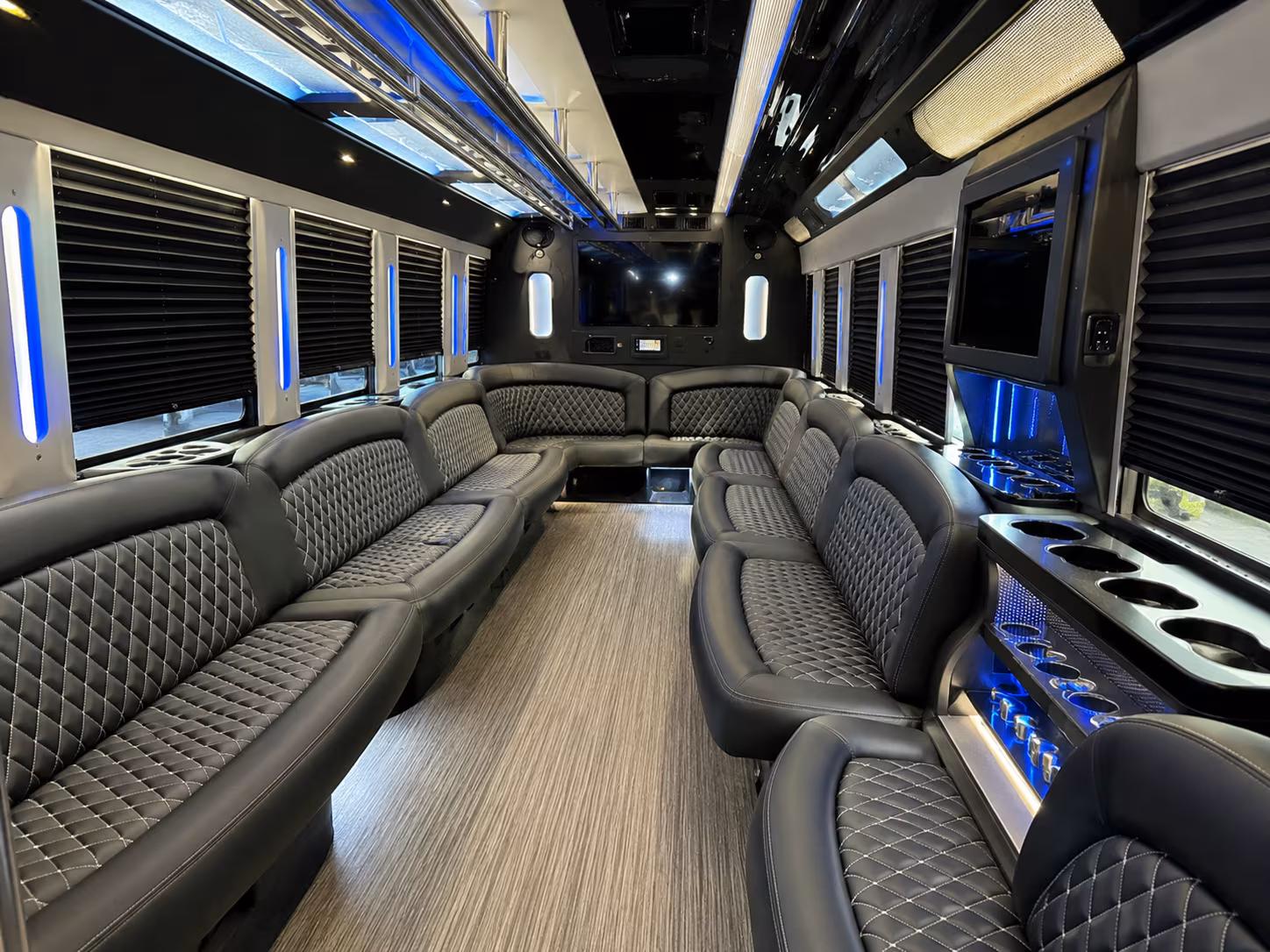 washington wedding party bus rental